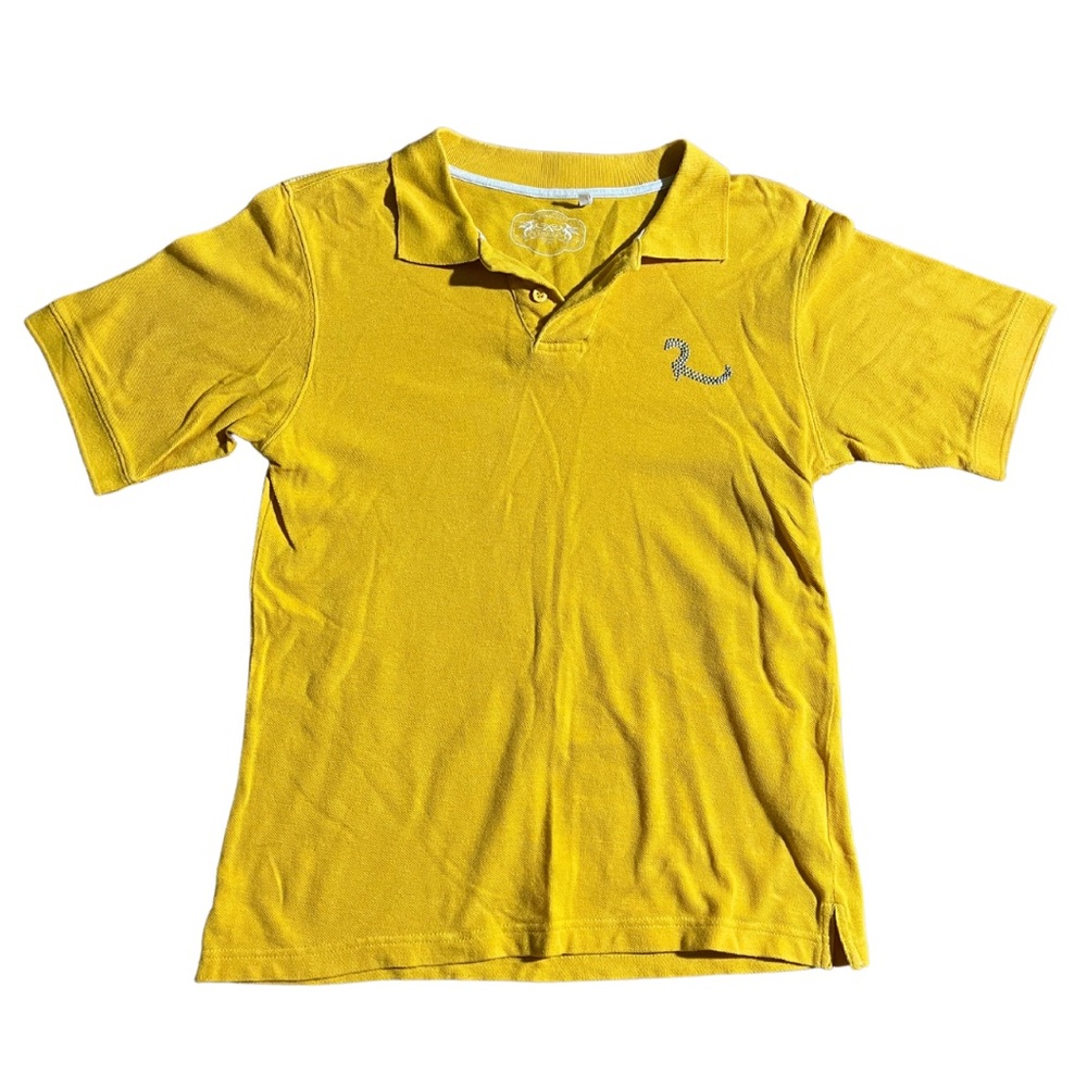 Request Boy’s Yellow Short Sleeve Polo Shirt